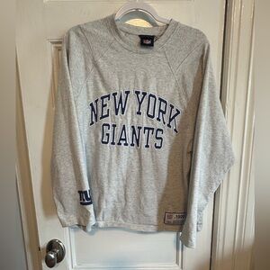 Zara New York Giants Men's Gray Crewneck Sweatshirt